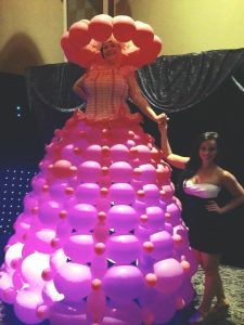 Balloon Dresses brought to you by Tawney B's World Inflated