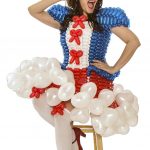 patriotic balloon costume